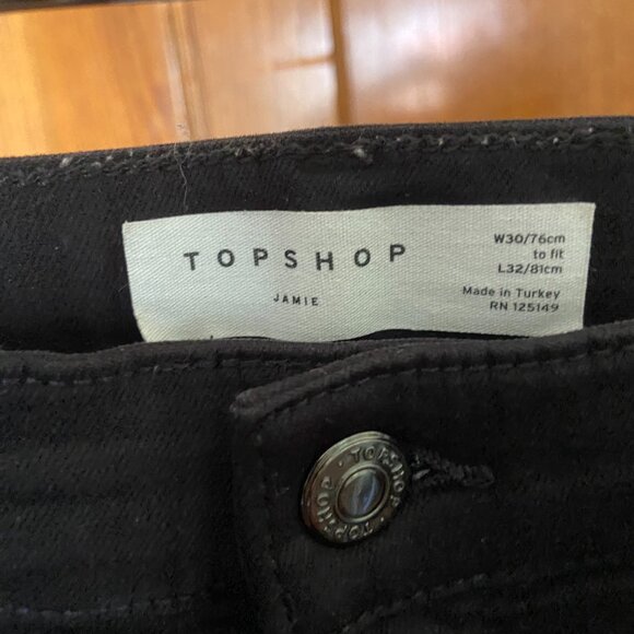 Topshop High Rise Jamie Jeans (Like-New, W30 L32) - Picture 4 of 4